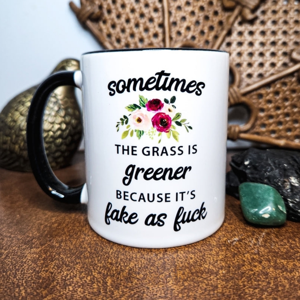 "Grass is Greener" 11oz Mug